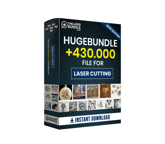 Huge Bundle 430.000+ Laser Cutting File